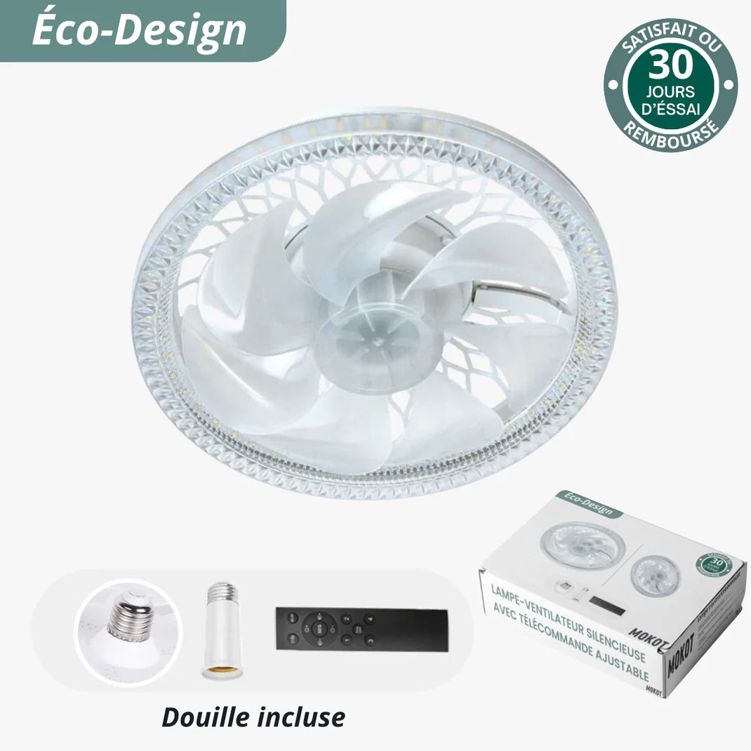 EcoBrisa - Ventilador de Techo con Luz LED🌀✨