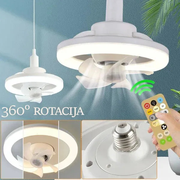 EcoBrisa - Ventilador de Techo con Luz LED🌀✨